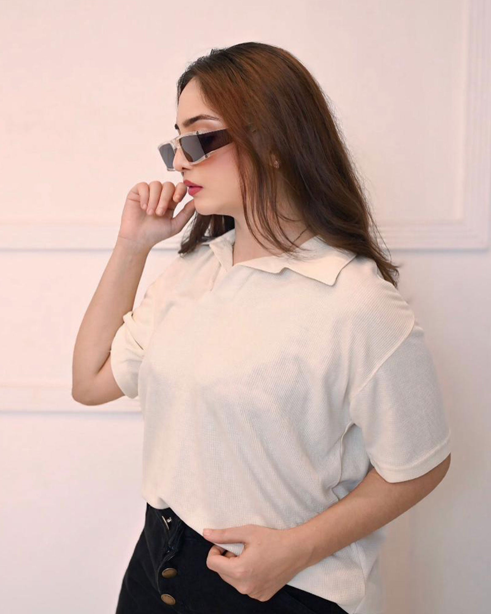 Forest Grid Polo Shirt