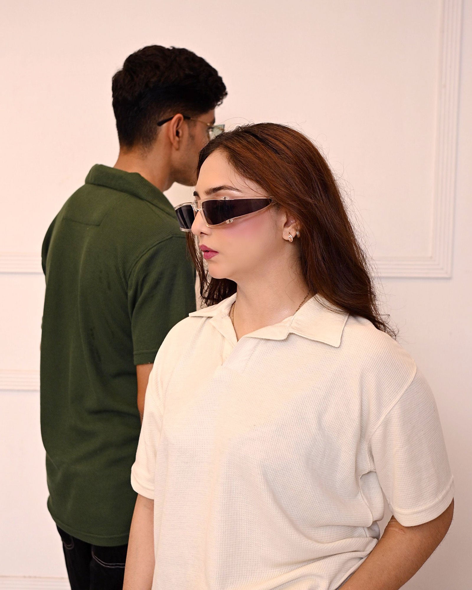 Forest Grid Polo Shirt